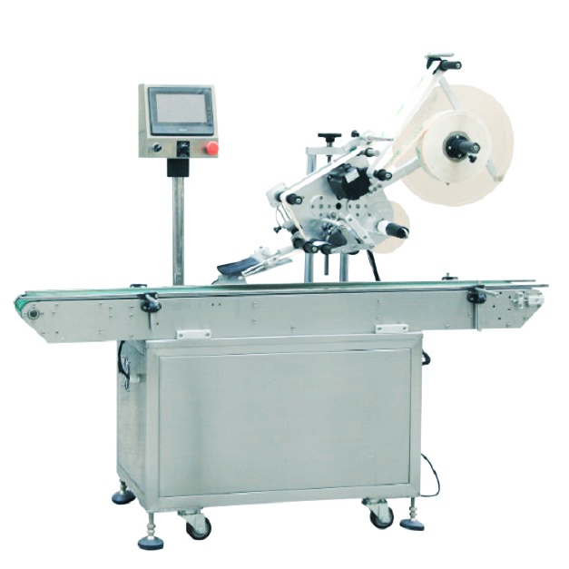 YM210 Automatic top side flat labeling machine